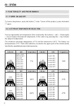 Preview for 12 page of Rointe ecodesign ZOCCA OVAL Installation And User Manual