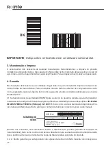 Preview for 28 page of Rointe GIZA aqua 400 TGIA 40B080 Series Instruction & Installation Manual