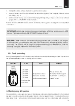 Preview for 13 page of Rointe Giza OVAL 400 Instruction & Installation Manual