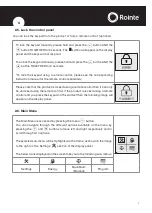 Preview for 7 page of Rointe KYROS KTI030SE 3 Series Instruction Manual