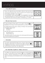 Preview for 10 page of Rointe KYROS KTI030SE 3 Series Instruction Manual