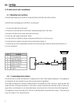 Preview for 4 page of Rointe Lisse AQUA simple TLSA 50B058 Series Instruction & Installation Manual