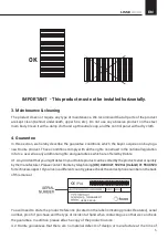 Preview for 5 page of Rointe Lisse AQUA simple TLSA 50B058 Series Instruction & Installation Manual