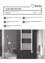 Rointe Lyon electric OVAL 500 Instruction & Installation Manual preview