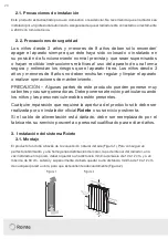 Preview for 20 page of Rointe OLYMPIA ORI0500RAD Instruction & Installation Manual