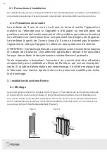 Preview for 36 page of Rointe OLYMPIA ORI0500RAD Instruction & Installation Manual