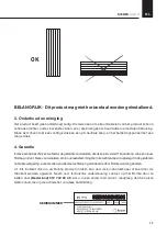 Preview for 29 page of Rointe Sierra aqua TSIA 28B180 Series Instruction & Installation Manual