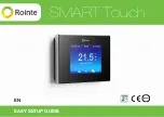 Rointe SMART Touch Easy Setup Manual preview