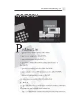 Предварительный просмотр 4 страницы Roiscok iDo218 Manual