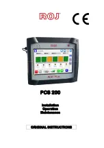 ROJ PCS 200 Original Instructions Manual preview