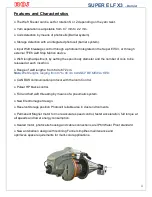 Предварительный просмотр 5 страницы ROJ SUPER ELF X3 Operating Instructions Manual