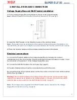 Предварительный просмотр 8 страницы ROJ SUPER ELF X3 Operating Instructions Manual