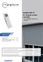 Preview for 2 page of rojaflex HSR-15 Operating Manual