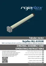 rojaflex MLL-80 NHK Original Assembly And Operating Instructions preview