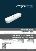 Preview for 1 page of rojaflex RVS-01 Original Assembly And Operating Instructions