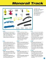 Preview for 1 page of Rokenbok Monorail Track Instructions