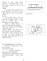 Предварительный просмотр 37 страницы Roketa ATV-10-250 Operation Manual