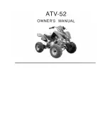 Roketa ATV-52 Owner'S Manual preview