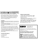 Rokinon IOLS-C Instruction Manual preview