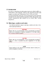 Предварительный просмотр 5 страницы Roko Aero NG 4 ML Operating Instructions Manual