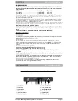 Preview for 2 page of Roksan Audio caspian m2 User Manual