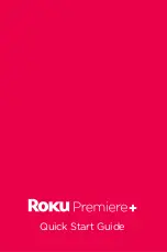 Roku Premiere+ Quick Start Manual preview