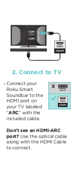 Preview for 5 page of Roku Smart Soundbar Quick Start Manual