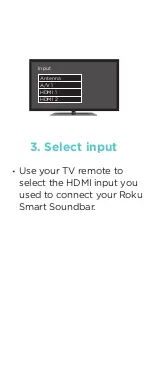 Preview for 6 page of Roku Smart Soundbar Quick Start Manual