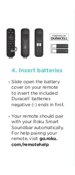 Preview for 7 page of Roku Smart Soundbar Quick Start Manual