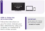 Предварительный просмотр 9 страницы Roku Streambar 9102CA Quick Start Manual