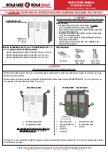 Preview for 1 page of ROLA-CASE Rola-Shelf RSCSBRPM118136159 Installation Manual