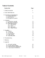 Preview for 3 page of ROLA-CHEM 554000 Operating Manual