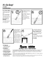 Preview for 2 page of ROLA-CHEM PARADISE SPA VAC Manual