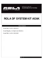 Preview for 1 page of Rola 59970 Instruction Manual