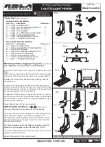 Rola RCLSH Fitting Instructions preview