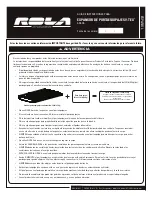 Предварительный просмотр 11 страницы Rola V-TEX 59505 Instruction Manual