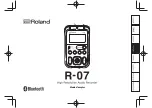 Preview for 49 page of Roland 417741A Owner'S Manual