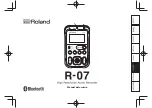 Preview for 81 page of Roland 417741A Owner'S Manual