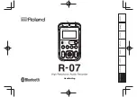 Preview for 113 page of Roland 417741A Owner'S Manual