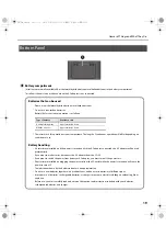 Preview for 19 page of Roland 5100011346 -01 Owner'S Manual