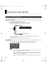 Preview for 20 page of Roland 5100011346 -01 Owner'S Manual