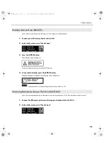 Preview for 75 page of Roland 5100011346 -01 Owner'S Manual