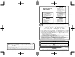 Предварительный просмотр 2 страницы Roland 5100013104-02 Owner'S Manual