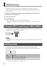 Preview for 26 page of Roland A-49 Owner'S Manual