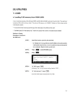 Preview for 75 page of Roland A-50 Owner'S Manual