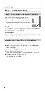 Preview for 8 page of Roland Aerophone mini AE-01 Owner'S Manual