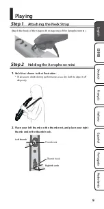 Preview for 9 page of Roland Aerophone mini AE-01 Owner'S Manual