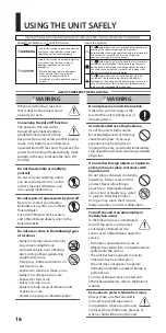 Preview for 16 page of Roland Aerophone mini AE-01 Owner'S Manual