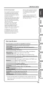 Preview for 19 page of Roland Aerophone mini AE-01 Owner'S Manual