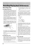 Предварительный просмотр 42 страницы Roland Atelier AT-80 Owner'S Manual